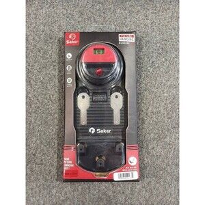 Saker Picture Hanging & Leveling Tool Kit (New) No More Measuring! Easy Hanging